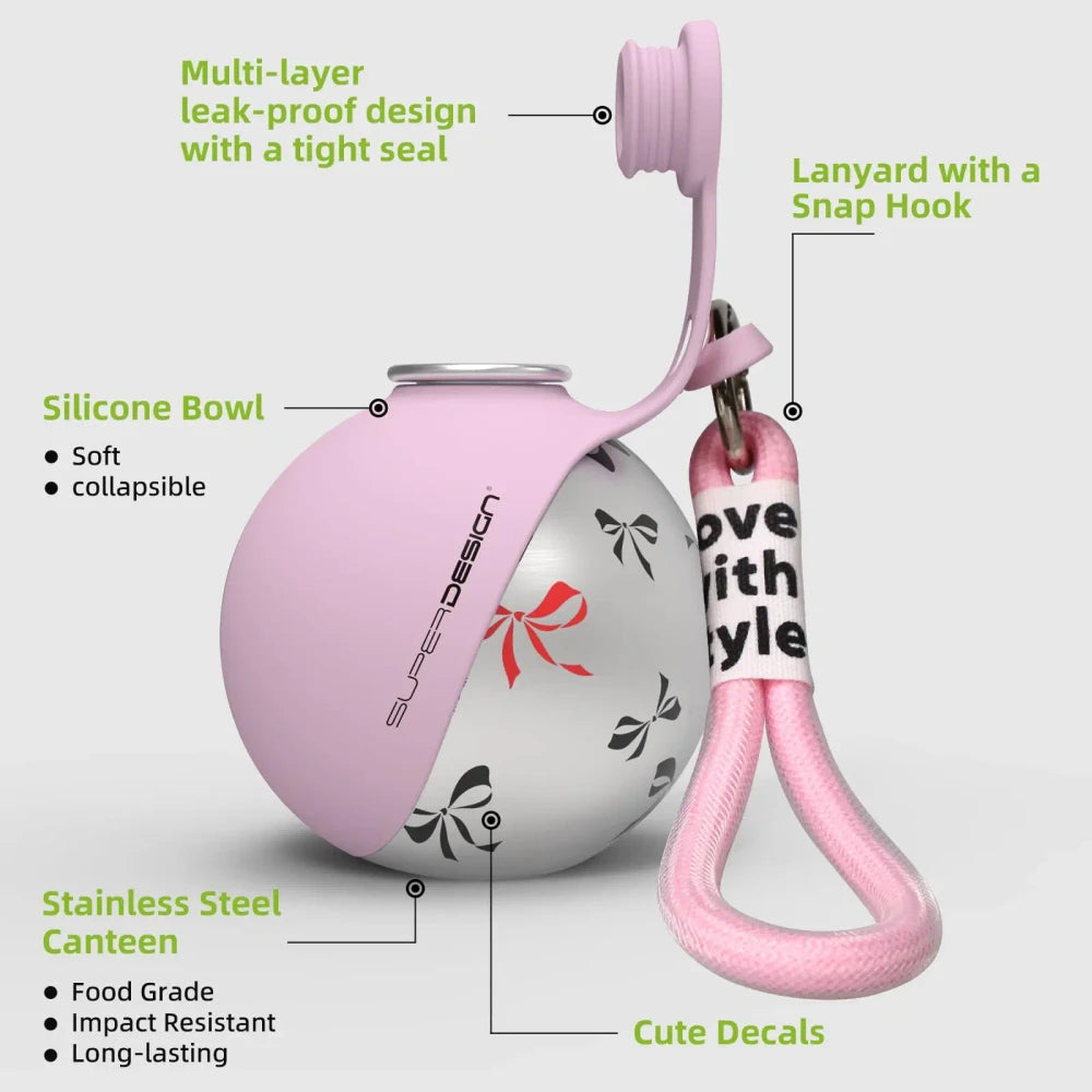 Portable Small Dog Water Bottle