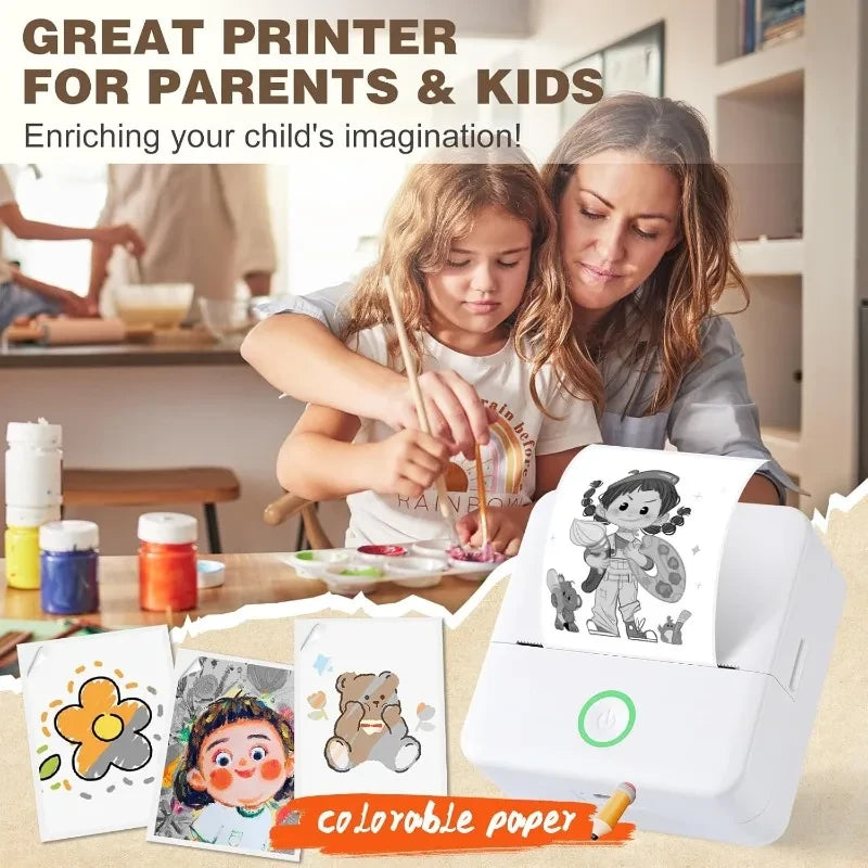 Portable Thermal Sticker Printer