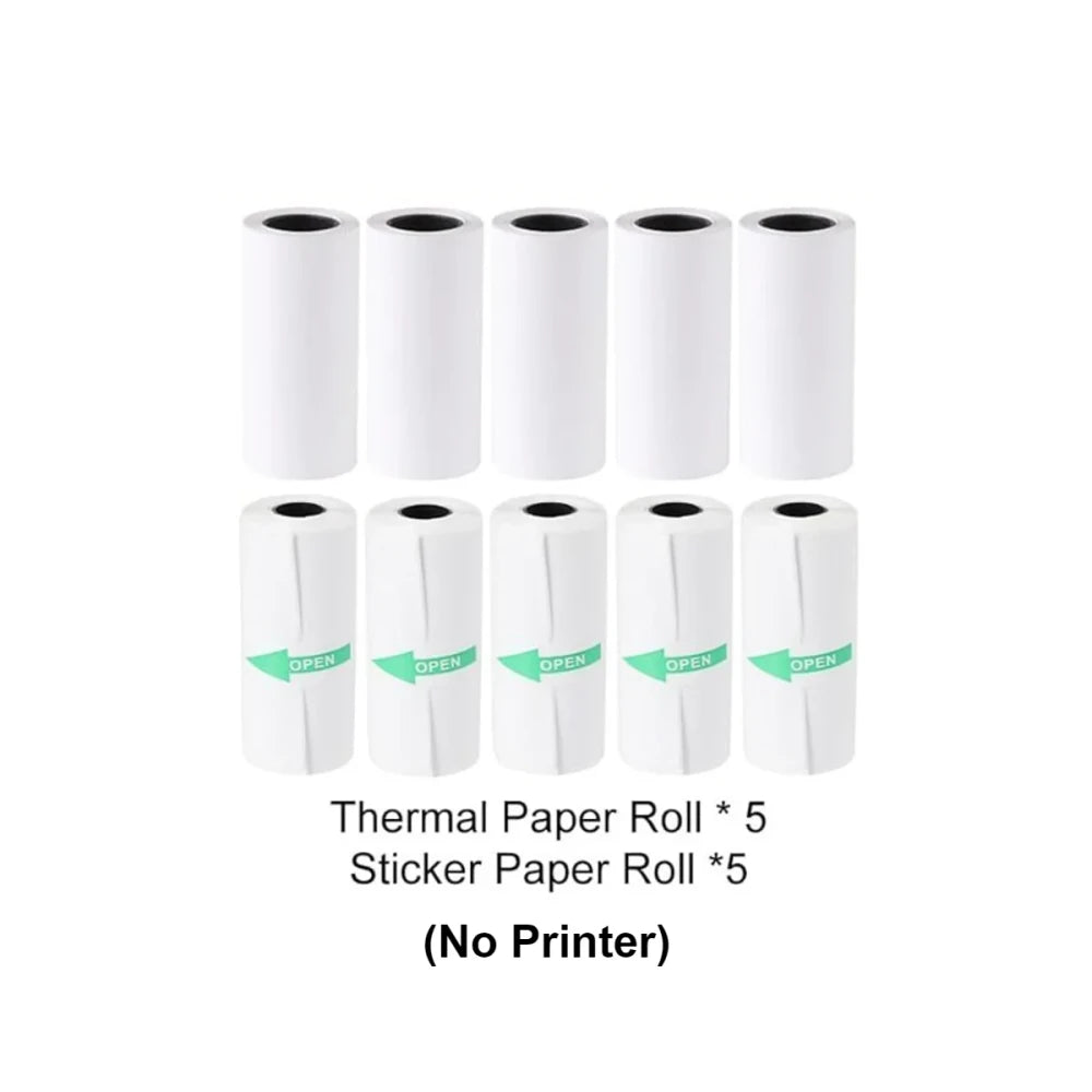 Portable Thermal Sticker Printer