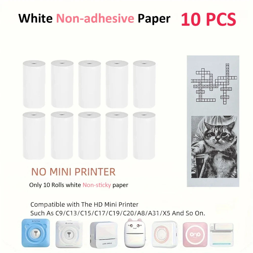 Portable Thermal Sticker Printer